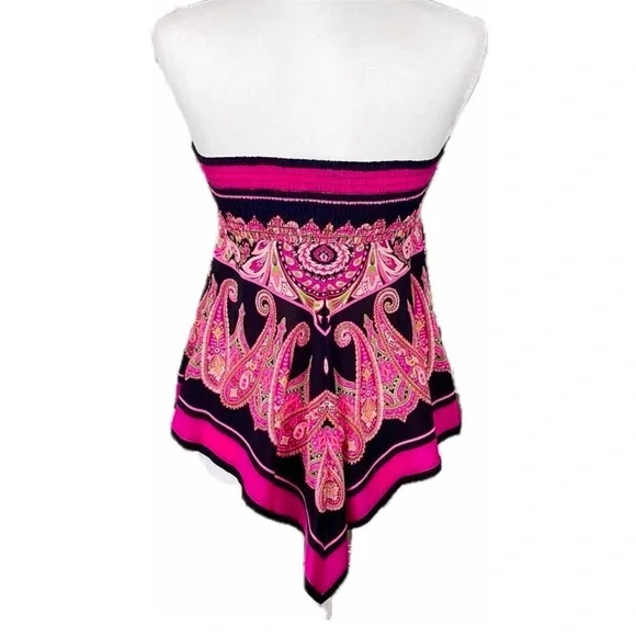 Vintage Y2K Victoria’s Secret Moda International Strapless Silk Tube Top, XS - Picture 4 of 16